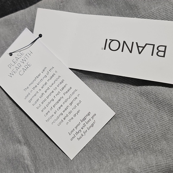 Blanqi Hipster Contour Gray Leggings Size Small Maternity NWT - Picture 4 of 8